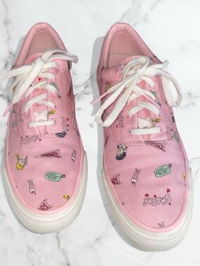 Keds X Betty And Veronica Anchor Riverdale Pink Canvas Sneakers sz8